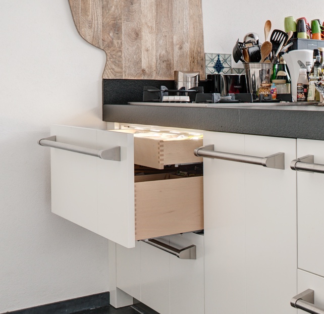 Houten laden op maat